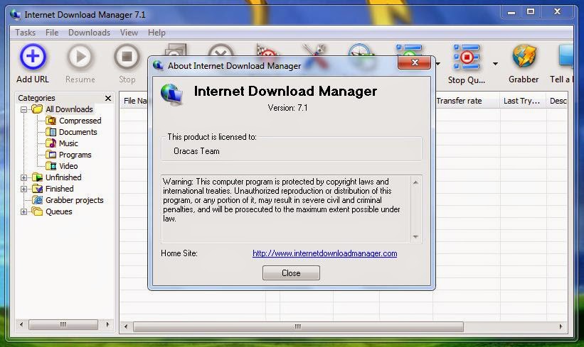 Download IDM 7.1 terbaru tanpa registrasi - sebelas2sembilan