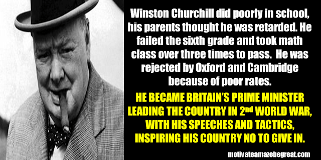 Success Stories From Famous People Who Failed Before Succeeding: Winston Churchill