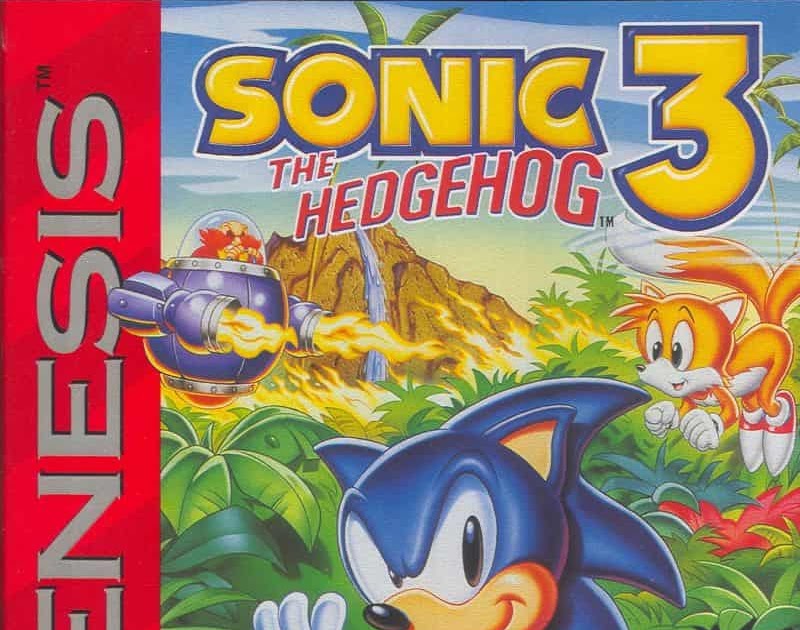 Jogo Sonic the Hedgehog 3 - Mega Drive