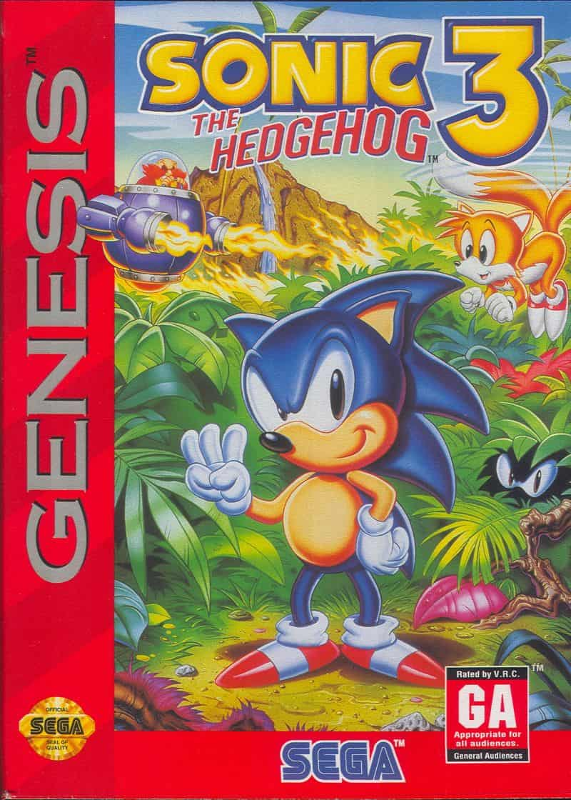 Jogo Sonic 3 - Mega Drive - Sebo dos Games - 10 anos!