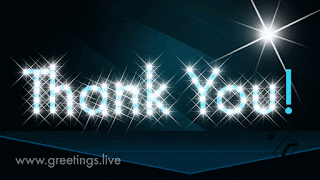Thank you sparkling star gif animation image