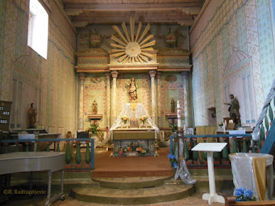 San Miguel Mission Church Interior from nave, © B. Radisavljevic 