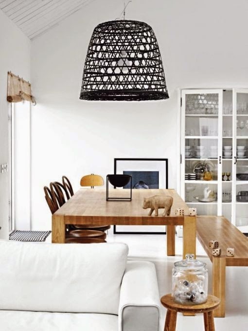 MI RINCÓN DE SUEÑOS: Pon un banco en la zona del comedor