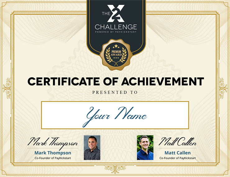 The 2X Challenge,review
