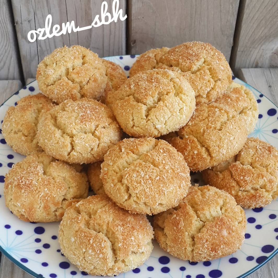 Hindistan Cevizli Kurabiye Pratik Tarifler