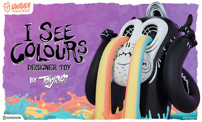 I See Colours Vinyl Figure by Tony Riff x Unruly Industries x Sideshow Collectibles