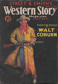 Western Story, September 3, 1932 cover by Walter M. Baumhofer