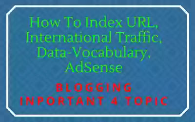 How To Index URL | International Traffic | Data-Vocabulary | AdSense