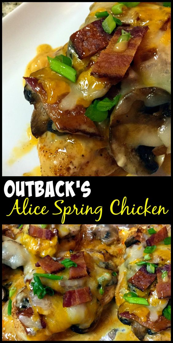Outback Steakhouse Copycat Alice Spring's Chicken Outback Steakhouse Copycat Alice Spring's Chicken