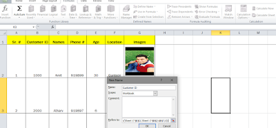How to lookup pictures in excel