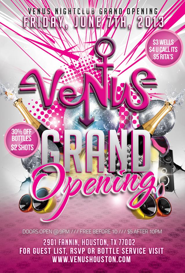 Athenz Media: Venus Nightclub Grand Opening