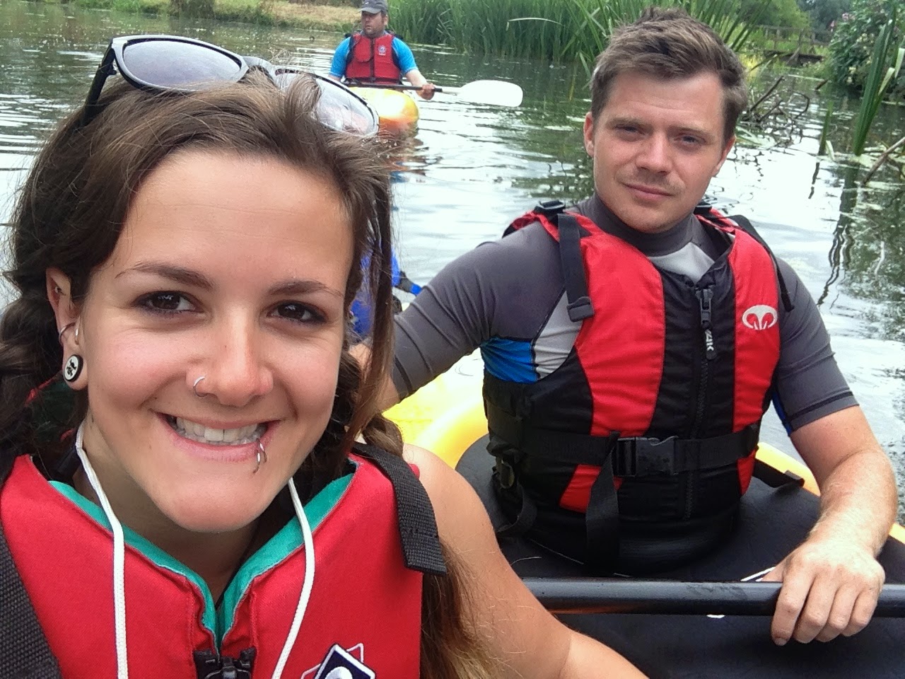 Kayaking down the River Ouse with Martlet Kayak Club Brighton