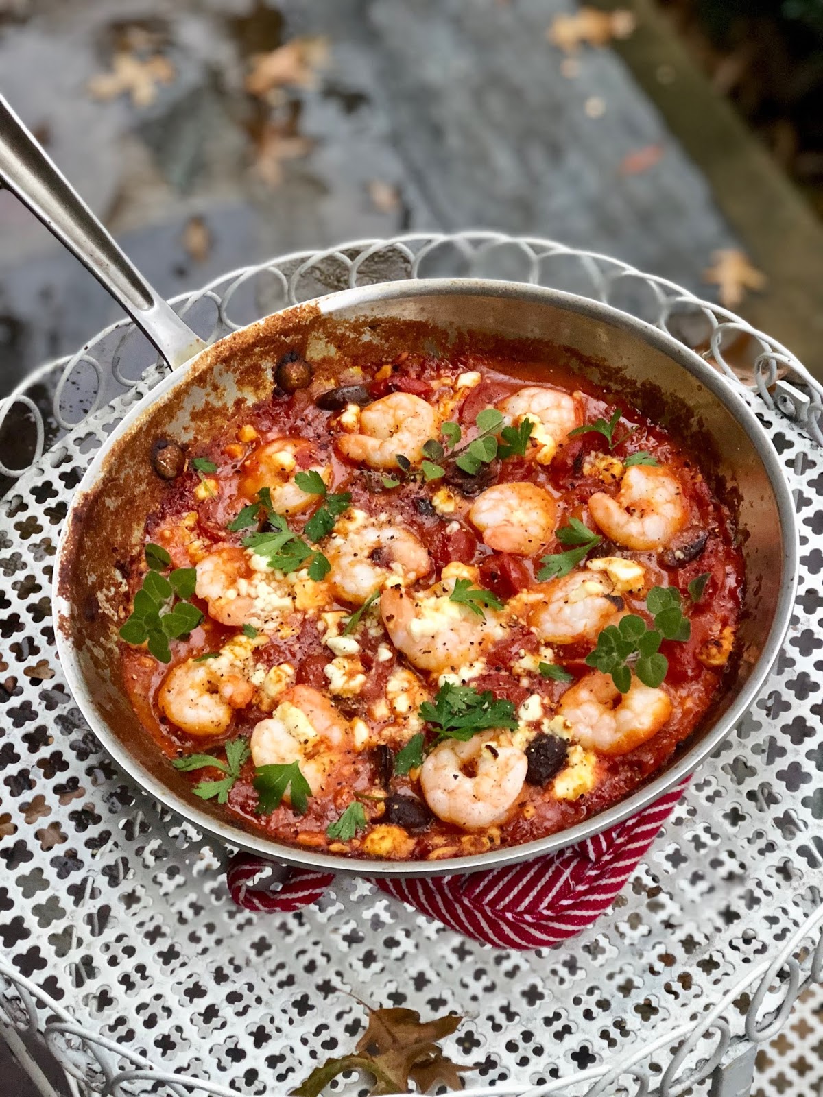 Greek Baked Shrimp with Feta