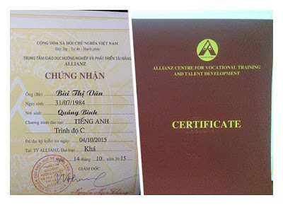 lam chung chi tieng anh bo giao duc o dau