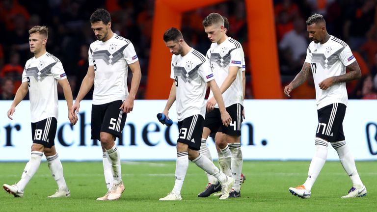 Germany confronting the possibility of Nations League transfer