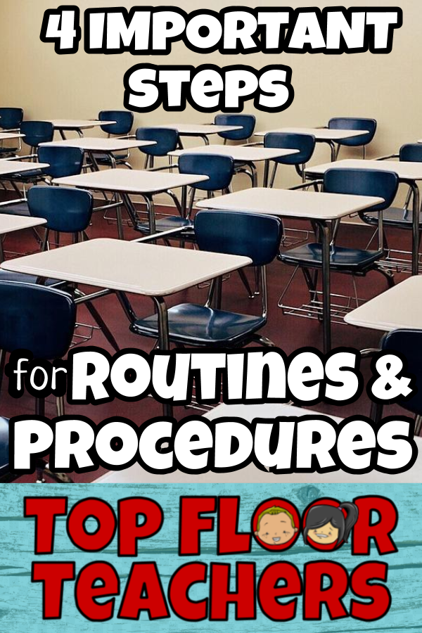 Back to School Routines and Procedures