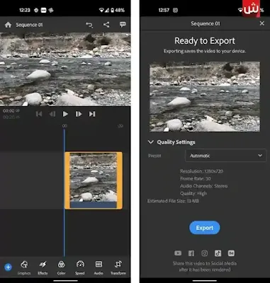 أفضل 6 تطبيقات لتعديل الفيديو على أندرويد مجاناً بدون علامات مائية 2021