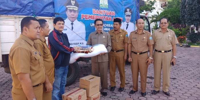 Pemerintah Aceh Salurkan Bantuan untuk Korban Kebakaran Bakongan Aceh Selatan