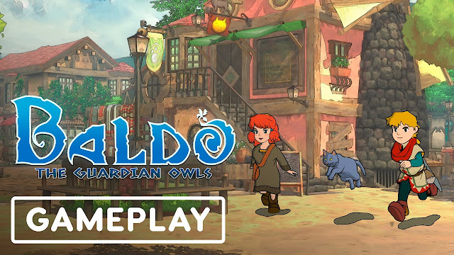 Baldo: The Guardian Owls (Switch) ganha mais um vídeo de gameplay com foco em exploração e combate