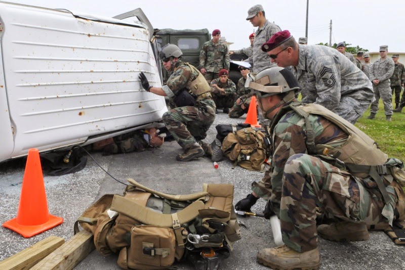 Webbingbabel: USAF Pararescue Pro-Med Csar Medical Rucksack
