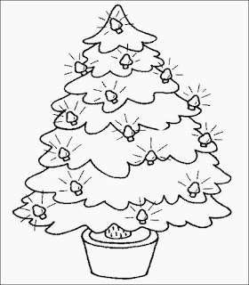 50 árvores de Natal para colorir-ESPAÇO EDUCAR