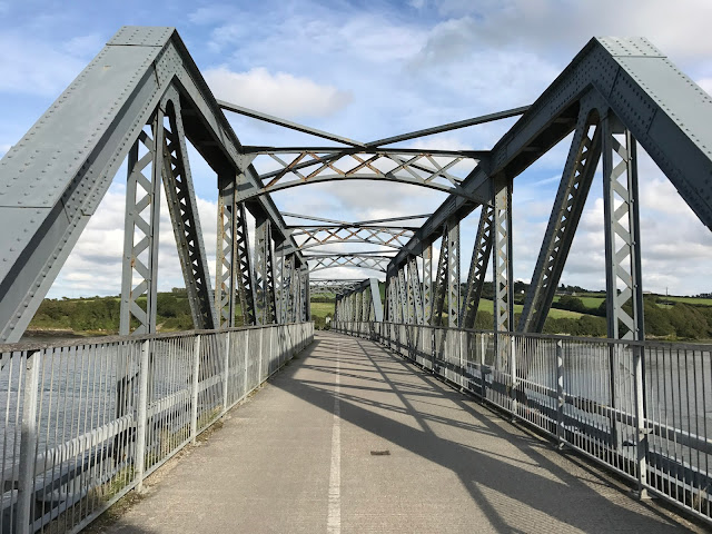 Iron bridge, Camel Trail, Padstow, Cornwall