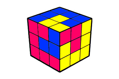 spiral pattern rubik's cube