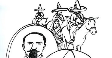 La Revolución Mexicana - Dibujos para Colorear - Ciclo Escolar