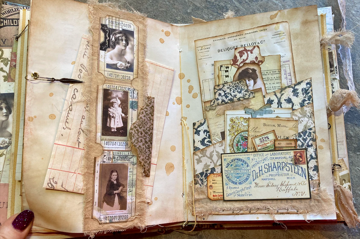 Nigezza Creates: Vintage Days Journal Flick Through
