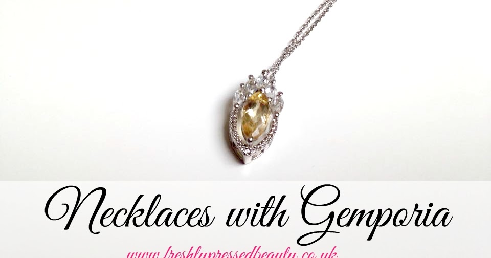 Gold Necklace Gemporia Diamond Pendant Brand Gemporia Gemporia