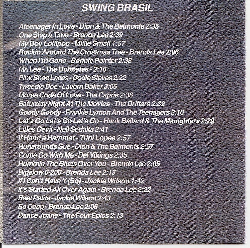 VA - Swing Brasil Vol. 18 S.%2BB.%2B18%2BLivreto%2BInterno