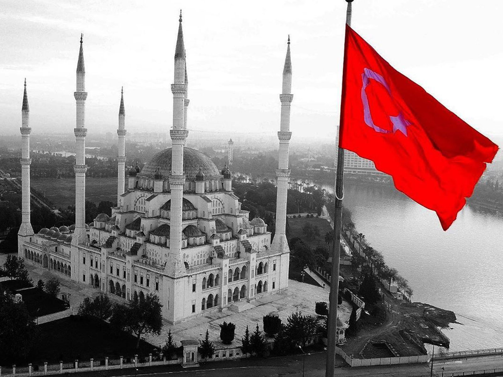 adana manzarali turk bayragi resimleri 8