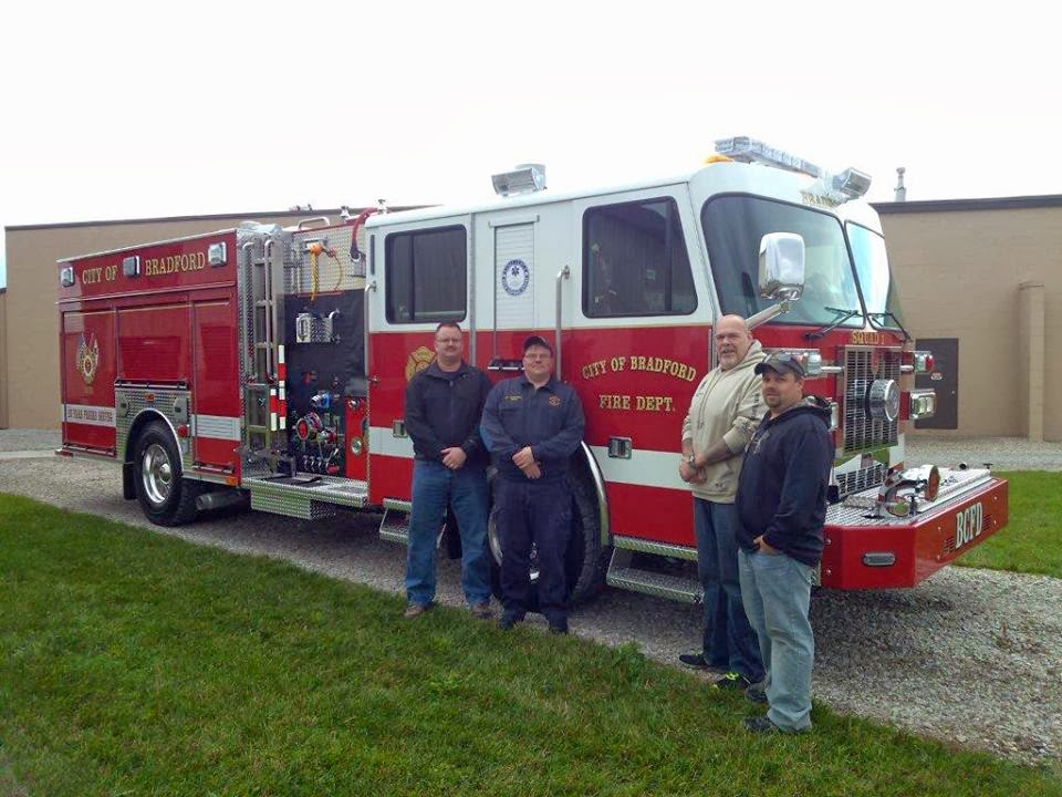 Bradford's New Fire Truck