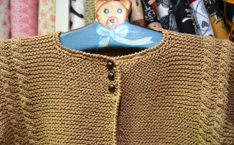 Chaqueta infantil de punto