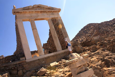 Sanctuary of Syrian Gods in Delos Island