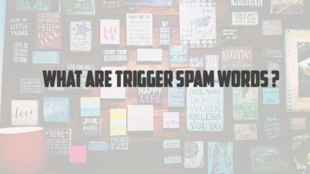 Trigger spam words