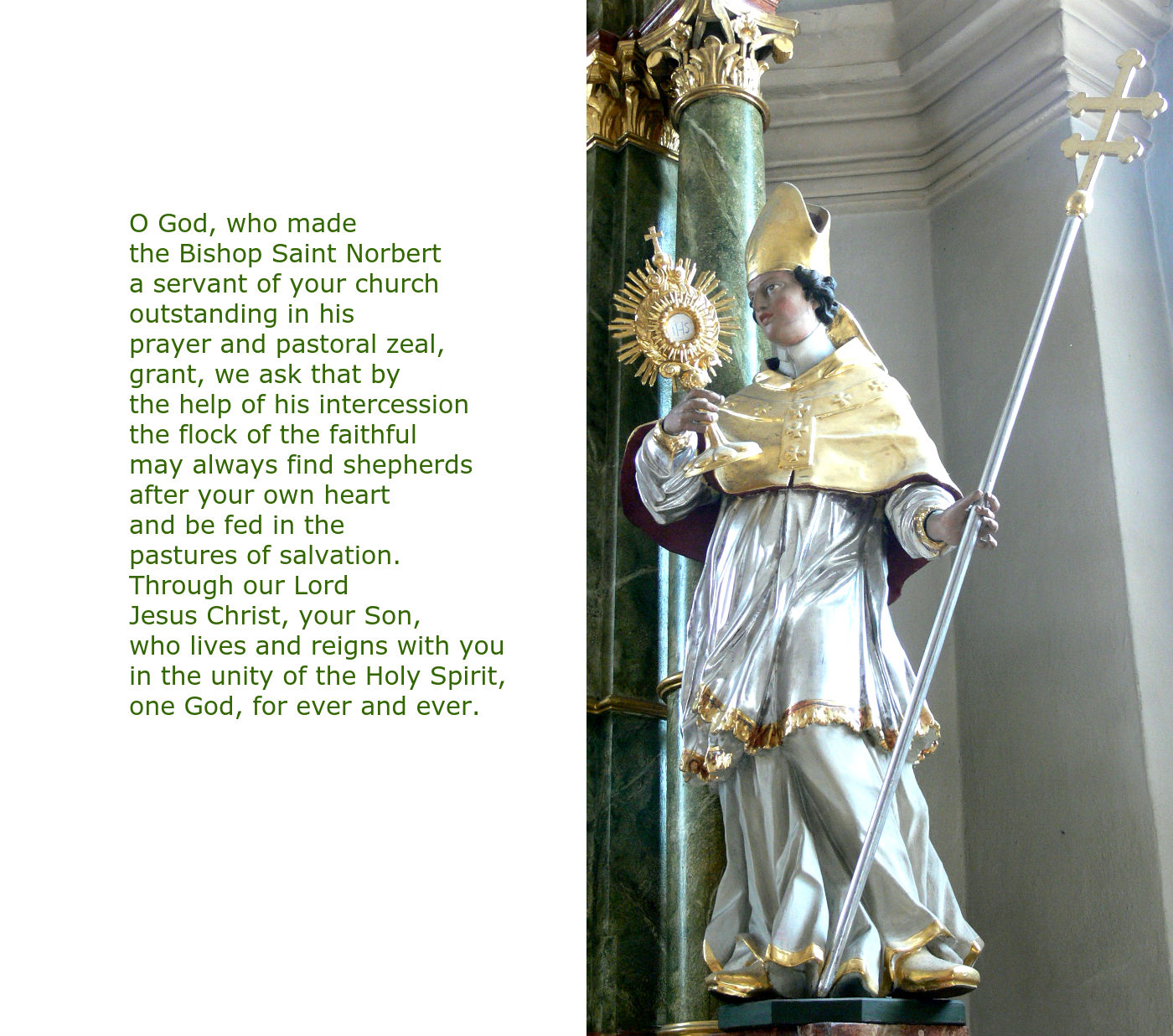Daily Homilies Memorial of Saint Norbert