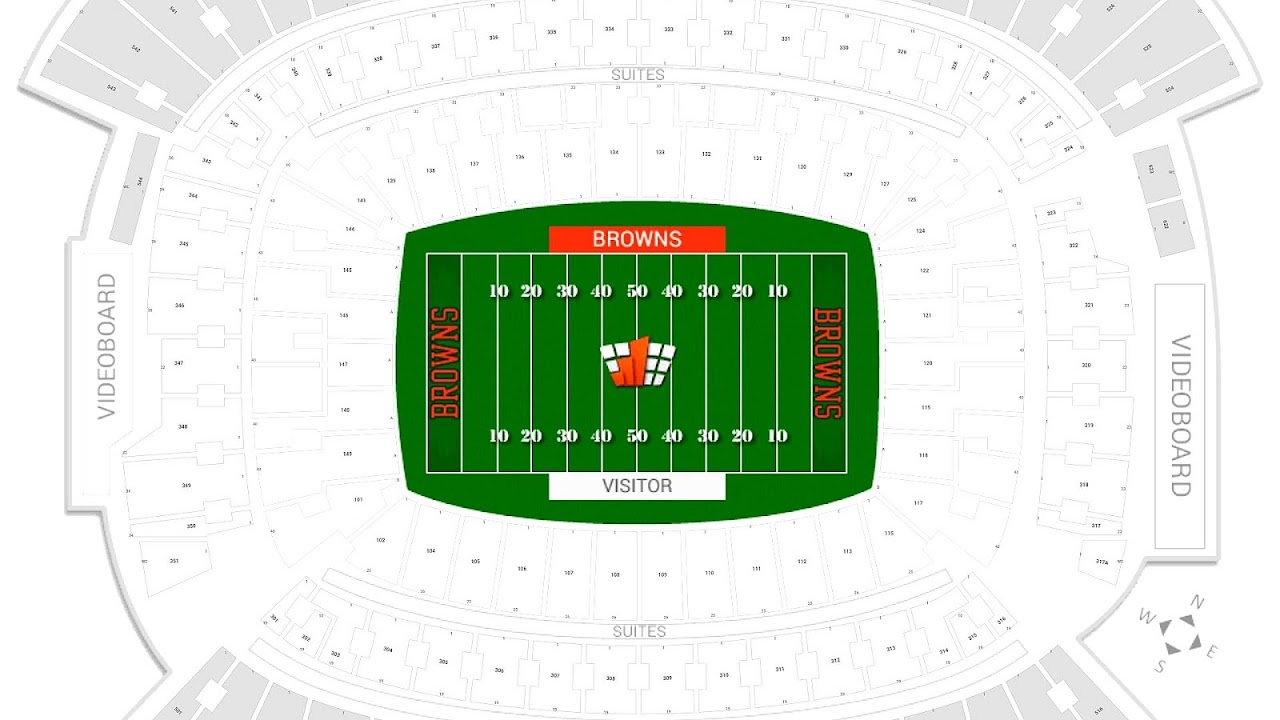 Seating Chart For Cleveland Browns Stadium - Stadium Choices