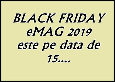 Ora de incepere cand incepe Black Friday eMag 2019 Ora de incepere cand incepe Black Friday eMag 2019
