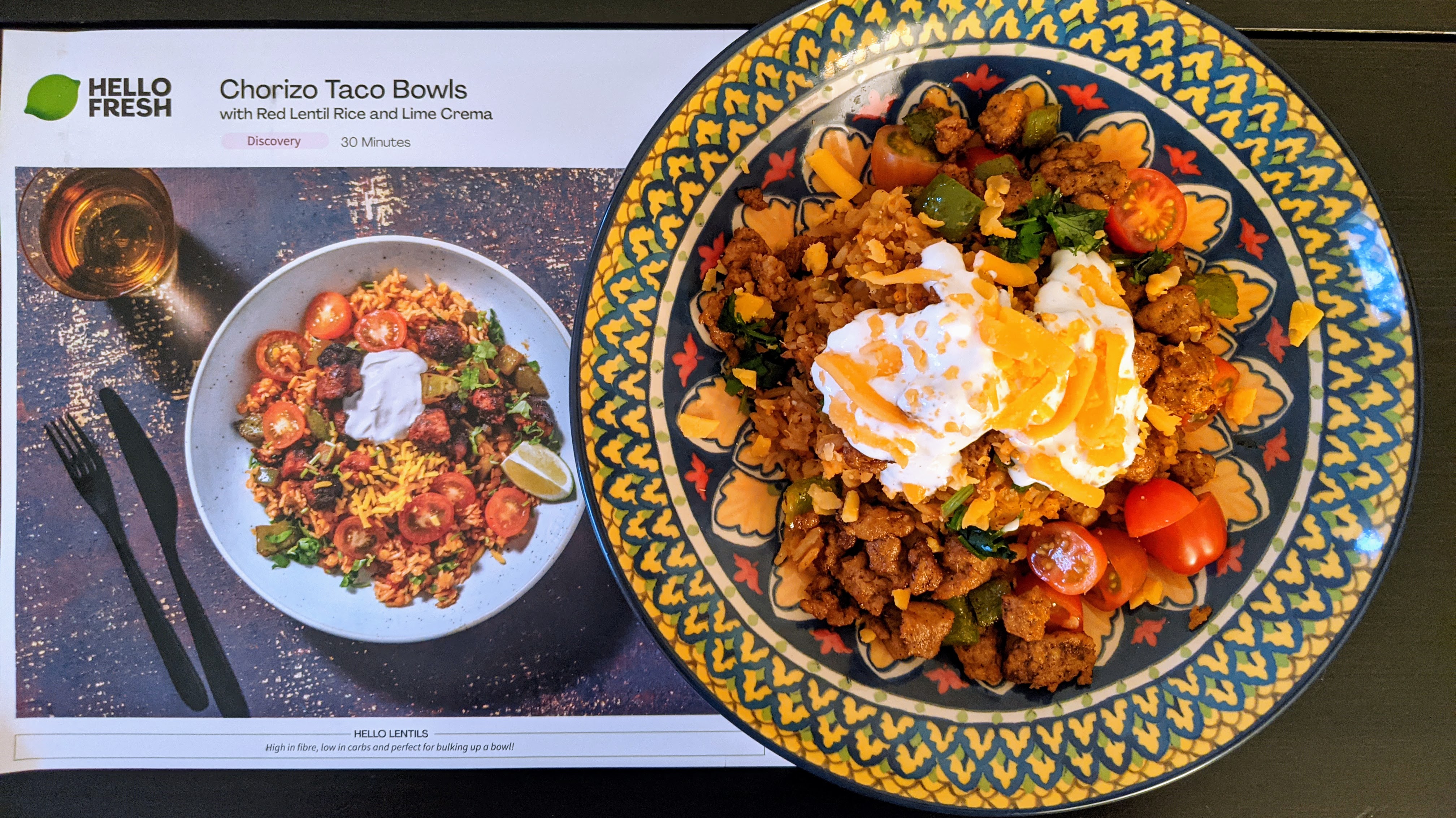 Smooch Food Week 9 of HelloFresh Mostly Rice Bowls