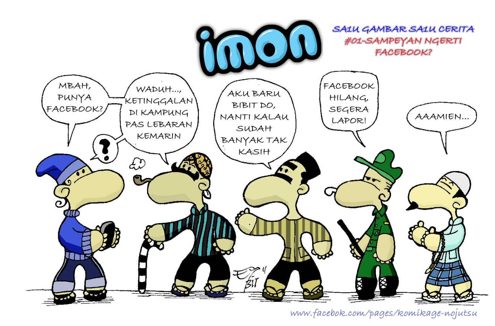 SYAMS AKATSUKI IMON karakter komik  dan kartun Indonesia