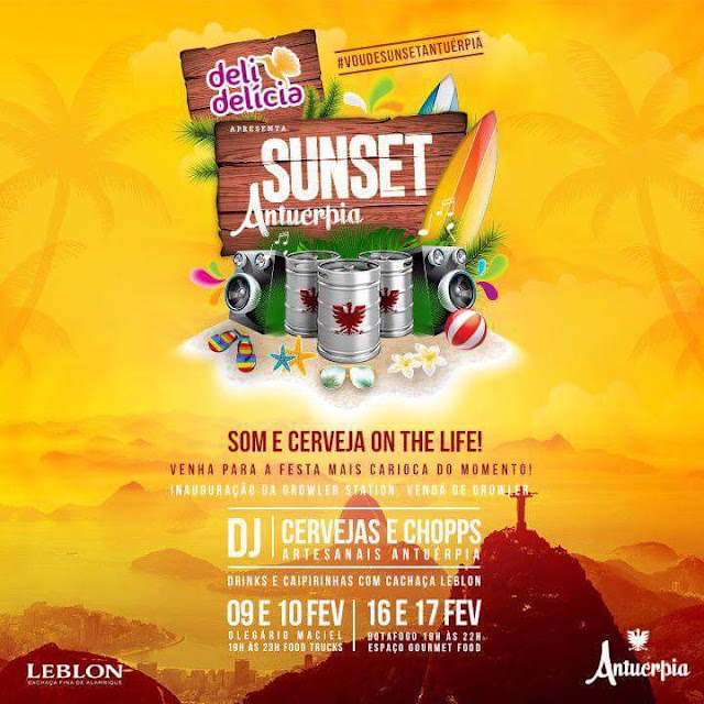 Deli Delícia apresenta: Sunset Antuérpia