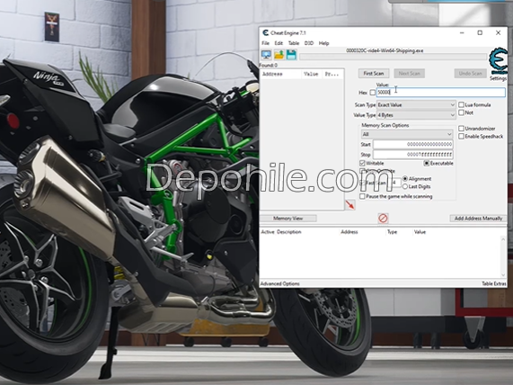 Ride 4 PC Oyunu Sınırsız Para Hilesi Yapımı Cheat Engine 2020