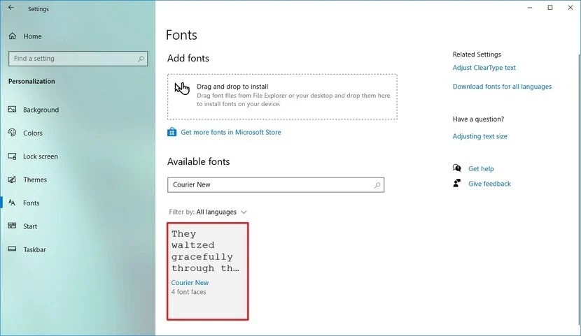 Как поменять шрифт часов. Шрифт Windows 11. Системные шрифты Windows 10. How to change language in Windows 10. Как сменить шрифт в Windows 11.