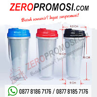 Cetak Souvenir Tumbler Insert Paper Technoplast, Tumbler Botol Minum G200 Technoplast, Tumbler Insert Paper 