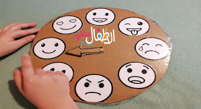 التعرف على المشاعر وتعابيير الوجه / نشاط أطفال