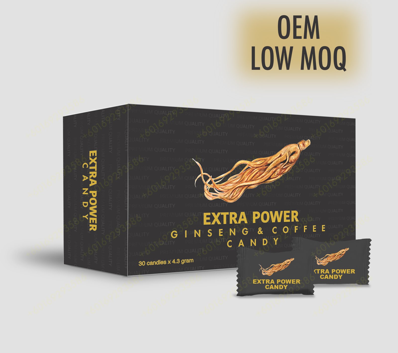 Male Enhancement Station Extra Power Ginseng Booster Energy Candy Your