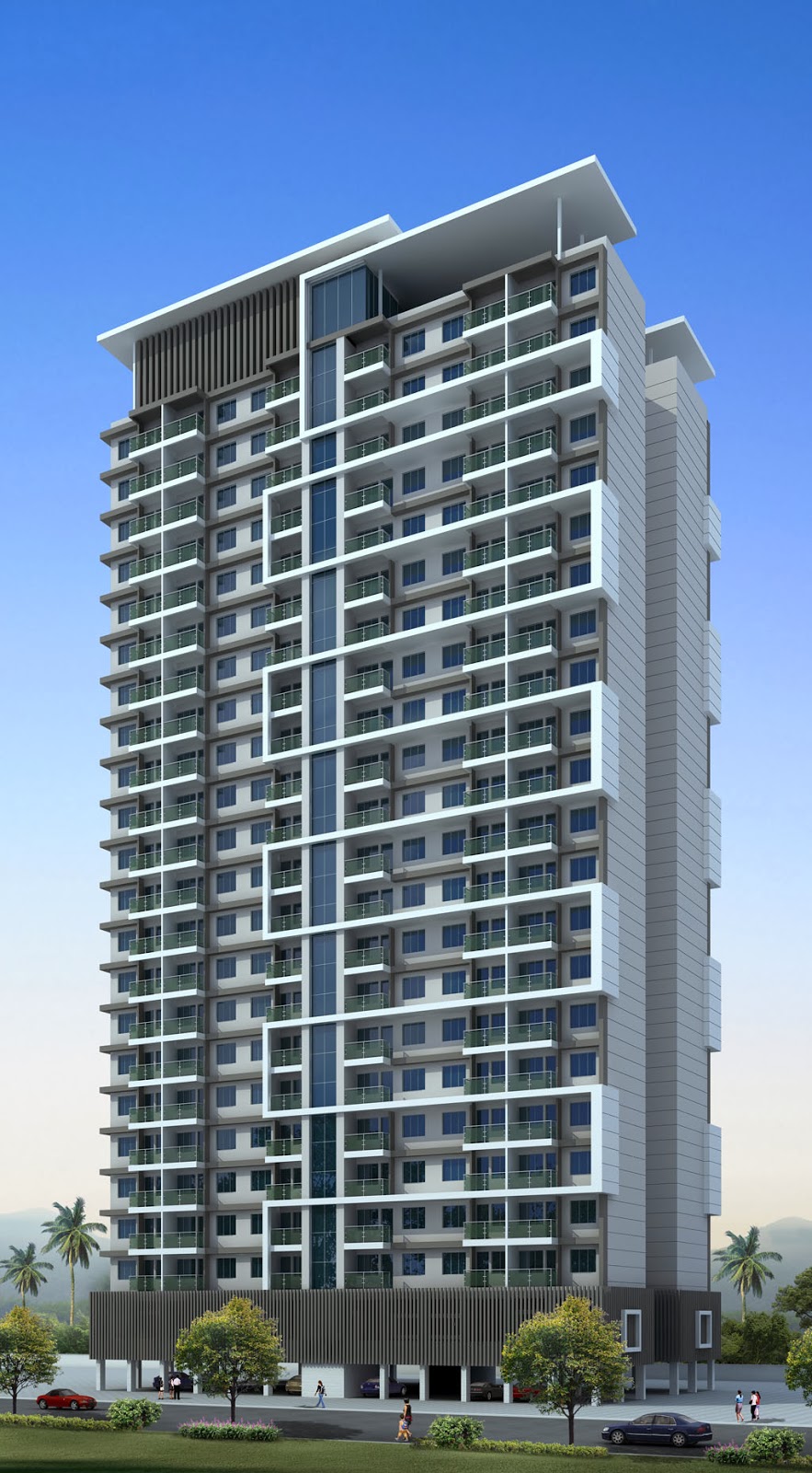 case study of high rise residential building in india