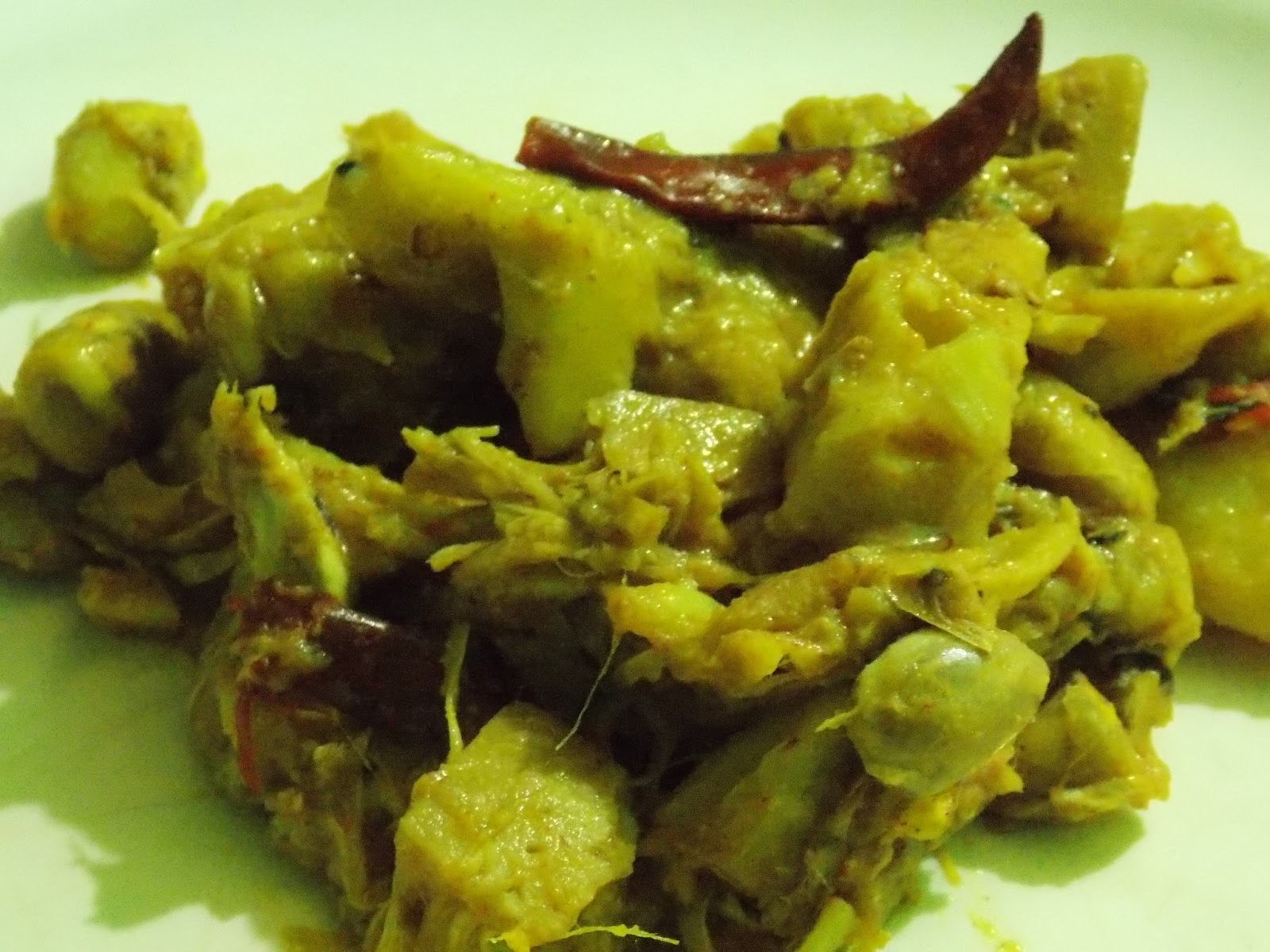 Antara's Kitchen: Echorer Dalna(Raw Jack fruit Curry) Recipe