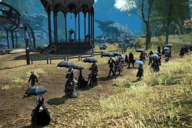Онлайн-«похороны» умершего игрока в Final Fantasy